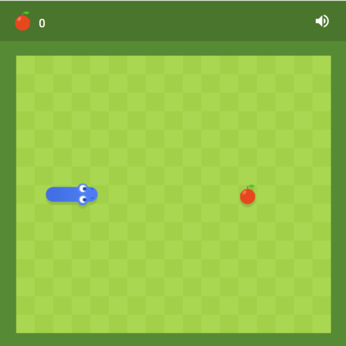 Snake Apple Game controls